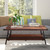 48" Large Solid Coffee Table with Storage for Both Indoor or Outdoor Use, 3 Colors Availabel