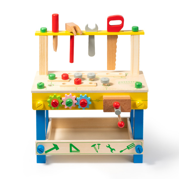 Early Childhood Intellectual Enlightenment Education Wooden Game Tool Workbench Set Early Childhood Intellectual Enlightenment Education Wooden Game Tool Workbench Set