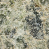 Macro 5×, Green with black trinitite, Specimen ID:56885, showing green, black, possible metallic flakes, Sciencemall-USA