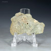 Trinitite atomic glass 6.3 grams, front-facing on a display stand, for sale at Sciencemall-USA