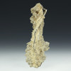 Samurai fulgurite lightning sand [15395] from Algeria, Africa, shown side on.