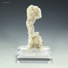 Marathon Runner fulgurite lightning sand facing front on a plexiglass base, for sale at Sciencemall-USA