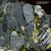 Færingehavn, 4× showing gneiss, olivine and pyroxene, Sciencemall-USA Færingehavn, 4× showing gneiss, olivine and pyroxene, Sciencemall-USA