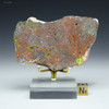 Copper ore Specimen ID: 25957 back with sizing cube, Copper Nunataks, Antarctica, Sciencemall-USA