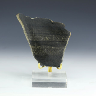 Eriksson's Dune, the oldest rhythmite on Earth, Moodies Group,  shown front, at Sciencemall-USA