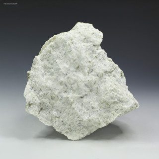 White anorthosite from Greenland facing front, 823 grams, Sciencemall-USA