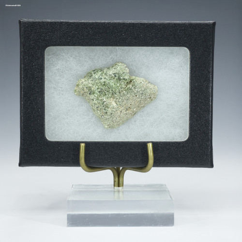 Front-facing Trinitite 5.8 grams, Specimen ID:18747, Sciencemall-USA