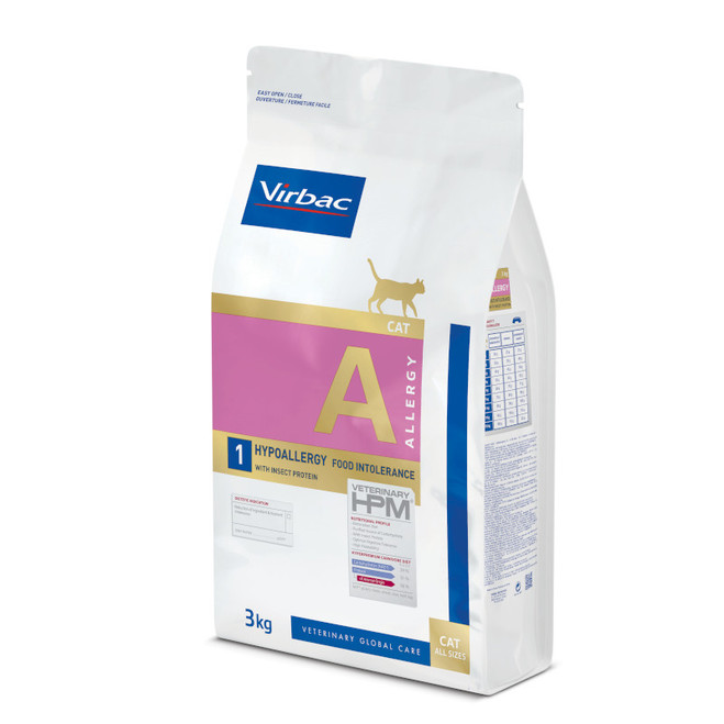 Cat Hypoallergy Insect A1 HPM zak 3 kg