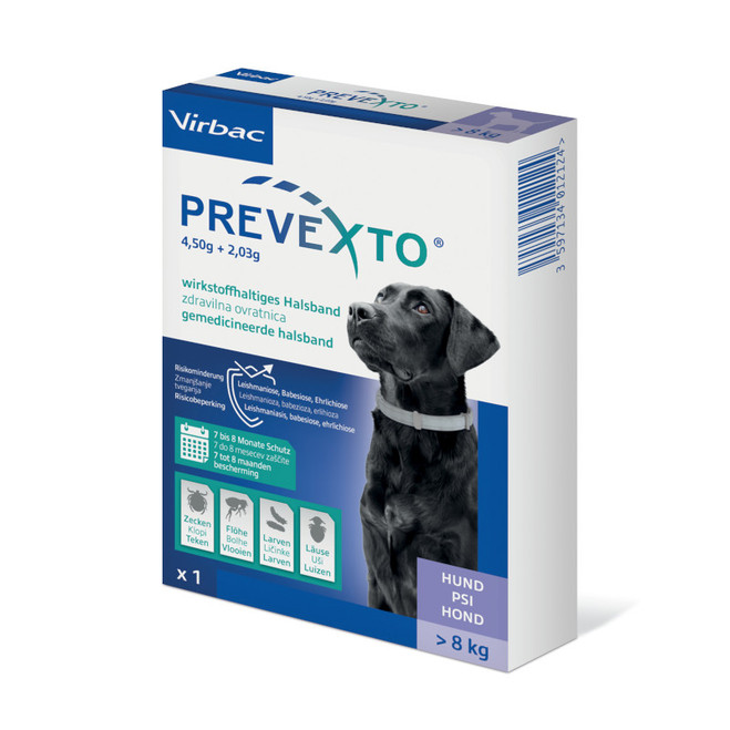 Prevexto® – halsband voor grote honden
