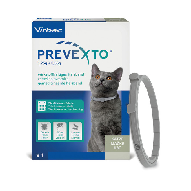 Packshot Prevexto® – halsband voor katten