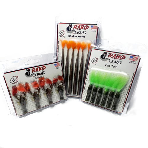 Soft Fishing Lures + Hair - Catch More Fish With Rabid Baits!