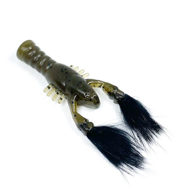 Rabid Craw - 3 Soft Plastic Crawfish Bait for Freshwater & Saltwater  Fishing for Bass, Trout, Redfish and More. 4 - Pack