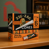 Zig-Zag - 36pk Ultra Thin Pre-Rolled Cones 1 1/4", 6pc, Promotional Pack (Generated with AI which can make mistakes)