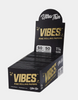 Vibes - Papers - 1 1/4 - Ultra Thin (Black) - 50 Booklets Per Box 50 Papers Per Booklet