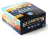 Elements King Size Rice Papers 50 pack Retail Display