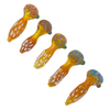4.5" Polka Dotted Fume Squared Neck Hand Pipe | Assorted Colors and Styles