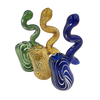 5.5" Squiggle Style Sherlock Bubbler | Assorted Colors