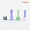 4.25" SirEEL Stacked Geometric Hand Pipe | Assorted Colors
