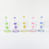 LuvBuds - 7" Slime Donut Macaroni-Star Hanger Bong/Rig, Assorted Colors May Vary