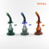 SirEEL - 10" Etched 7x Recycler Rig, Assorted Colors May Vary