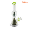 12" SirEEL Etched Fab Cone 2x Shower Rig | 14mm Flower Bowl Included