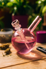 GRAV - 3" Spherical Pocket Bubbler, Pink (AI Generated)