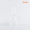 10" SirEEL Etched Grid Beaker Bong with Flower Bowl