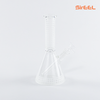 10" SirEEL Etched Grid Beaker Bong with Flower Bowl