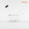 5" SirEEL Showerhead Cube Rig with Banger | Assorted Colors