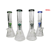 SirEEL - 14" 6-Arm Tree Perc Beaker Bong with Flower Bowl, Assorted Colors May Vary