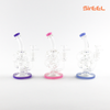 8" SirEEL SerenityCycler Bong with Flower Bowl | Assorted Colors