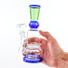 LuvBuds - 9" Honeycomb Ball Flare Mouth Bong with Flower Bowl, Assorted Colors May Vary LuvBuds - 9" Honeycomb Ball Flare Mouth Bong with Flower Bowl, Assorted Colors May Vary