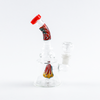 LuvBuds - 6" Wig Wag Neck Cone Shower Perc Bong, Assorted Colors May Vary