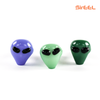 4" SirEEL Little Green Toke Machine Alien Hand Pipe | E.T. Puff Home Colors