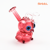 SirEEL - 4" Owlchemist Concentrates Rig with Banger, Red