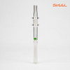 SirEEL - 6" Jewel Vortex Dab Straw w/ Spinning Jewel, Assorted Colors May Vary