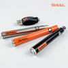 SirEEL Flashlight 380mAh w/ Preheat Variable Voltage Battery & 510 Thread USB Charger | Silver Color | 20 Unit POP