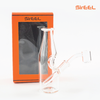 6" SirEEL Milk Bottle Style Bong with Banger | Retail Packaging