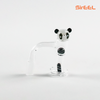 SirEEL Quartz Terp Slurper Panda Set | Matching Cap & Pills | 14mm Male | Retail Packaging