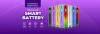 Ooze Smart Battery – 650 MAh Vape Pen | Assorted Colors