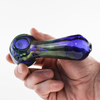 LuvBuds - 5" Heavy Blue Fumed Hand Pipe, Assorted Colors May Vary LuvBuds - 5" Heavy Blue Fumed Hand Pipe, Assorted Colors May Vary