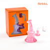 SirEEL - 5.5" MirageStone Dab Rig with Banger, Assorted Colors, Retail Packaging (Vintage Version)
