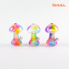 SirEEL - 5" Weeding Rainbow Dab Rig with Banger, Assorted Colors May Vary