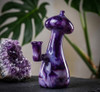 SirEEL - 6" MirageStone Mushroom Rig with Banger, Assorted Colors May Vary (Generated with AI which can make mistakes)