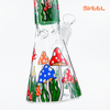 SirEEL - 10" Funky Fungi Beaker Bong with Flower Bowl, Assorted Mushroom Colors SirEEL - 10" Funky Fungi Beaker Bong with Flower Bowl, Assorted Mushroom Colors