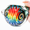 SirEEL - 4.5" Wig Wag Slime Capped Spoon Pipe, Assorted Colors