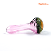 SirEEL - 4.5" Implosion Flower Spoon Pipe, Assorted Colors May Vary