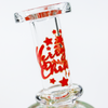 6" Baked On Holiday Themed Dab Rig with Banger | Assorted Colors