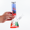 LuvBuds - 10" Baked On Holiday Beaker Bong with Flower Bowl, Assorted Colors May Vary