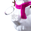 5.5" Silicone Snowman Bong with Flower Bowl | Assorted Colors